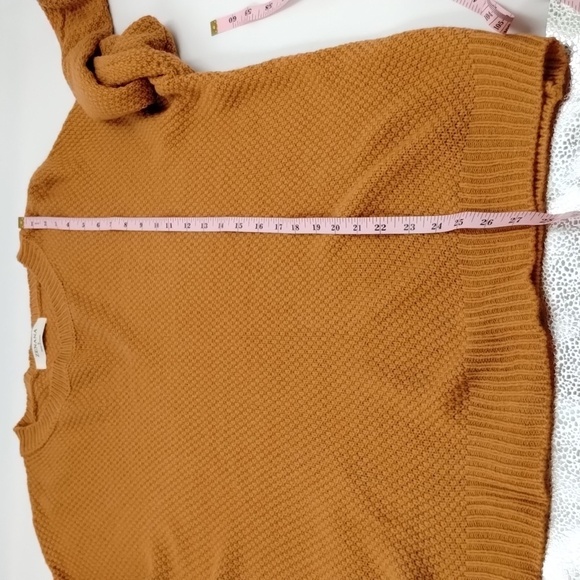 Zenana sweater size large crew neck long sleeve rust orange Fall color Zenana - Picture 7 of 10